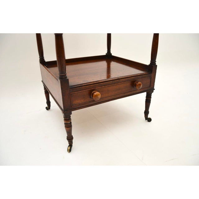 Antique Georgian Whatnot Stand, 1810s For Sale - Image 9 of 11