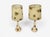 1950s American Modern, Atomic Age Table Lamps, Chalkware, Fiberglass - a Pair For Sale - Image 4 of 14
