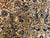 Antique Persian Kerman Carpet, Oriental Rug, Handmade, Ivory, Gold, Blue, Soft For Sale - Image 4 of 18