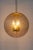 Large Brass Pendant Lamp with Smoked Glass Globe from Limburg, Germany, 1970s For Sale - Image 9 of 13