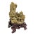 Vintage Hand Carved Chinese Soapstone Mountain Village With Pagoda Landscapes For Sale