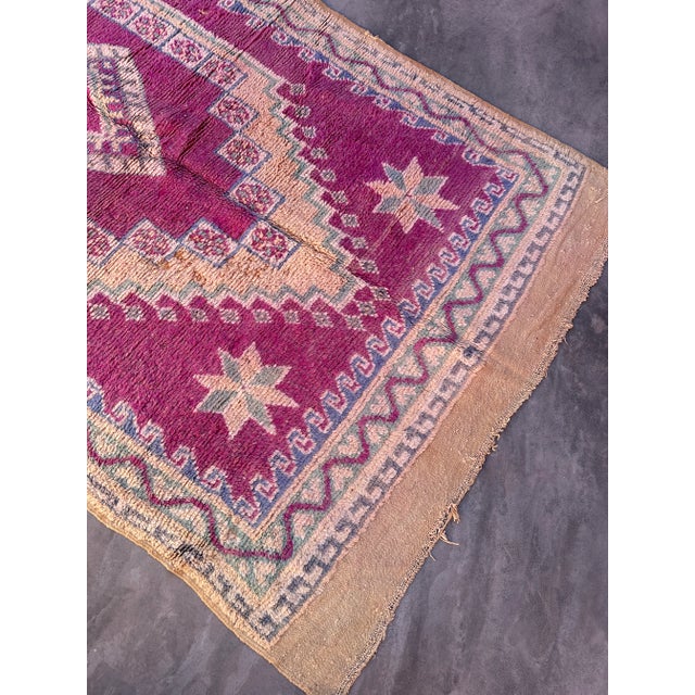 Moroccan Vintage Rug - 5'2" X 9'12" Ft For Sale In Cleveland - Image 6 of 10