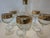 This exquisite vintage mid-century barware collection is a 6-piece glass-only set consisting of one liquor decanter and...