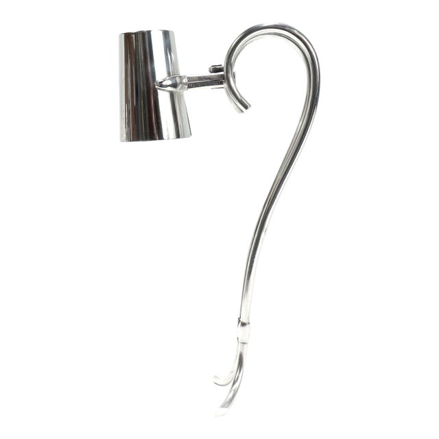 Mid-Century Modern Cartier Sterling Silver Wine Bottle Holder For Sale