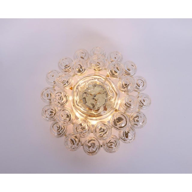 Sputnik Snow Balls Flush Mount in Glass attributed to Doria, Germany, 1970s For Sale - Image 17 of 18
