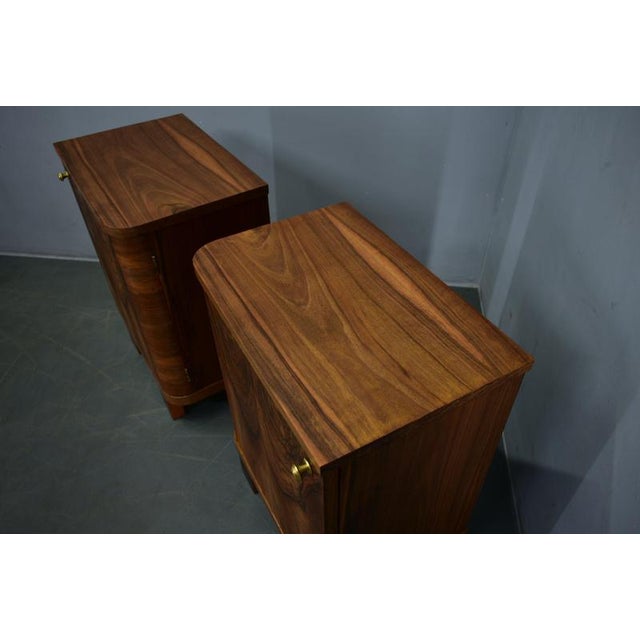 Art Deco Bedside Tables, Czechoslovakia, 1933, Set of 2 For Sale - Image 12 of 18