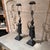 Antique Thai/Khmer-Style Bronze Standing Buddha Table Lamps Hollywood Regency For Sale - Image 4 of 18