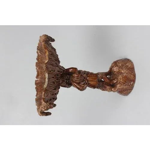 Vintage Brown Decorative Dish For Sale - Image 4 of 7