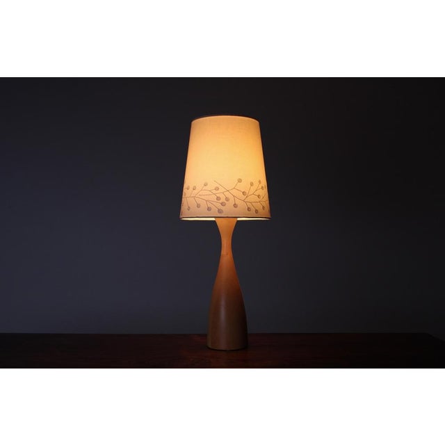 Birch Wood Table Lamp from Ikea, 1990s For Sale - Image 14 of 16