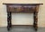 Spanish Console Table with Two Carved Drawers, 1940s For Sale - Image 17 of 18