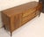 Vintage Mid-Century Modern Sculpted Walnut Credenza For Sale - Image 4 of 10