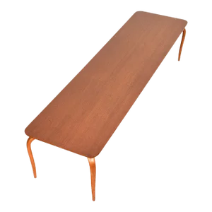 Bruno Mathsson ‘Long Table’ Swedish Modern Organic-Leg Coffee Table