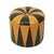 Textile Vintage Round Pouf in Faux Leather, 1960s For Sale - Image 7 of 14
