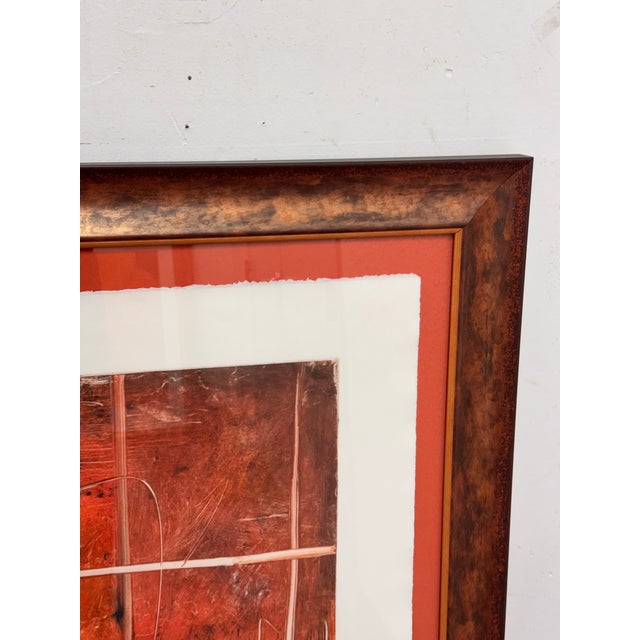 Abstract Mixed Media Artwork + Signed, Circa 2001 For Sale - Image 4 of 12