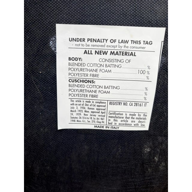 Italian 1970s Italian Klismos Dark Wood Dining Side Chairs-Set 6 For Sale - Image 3 of 5