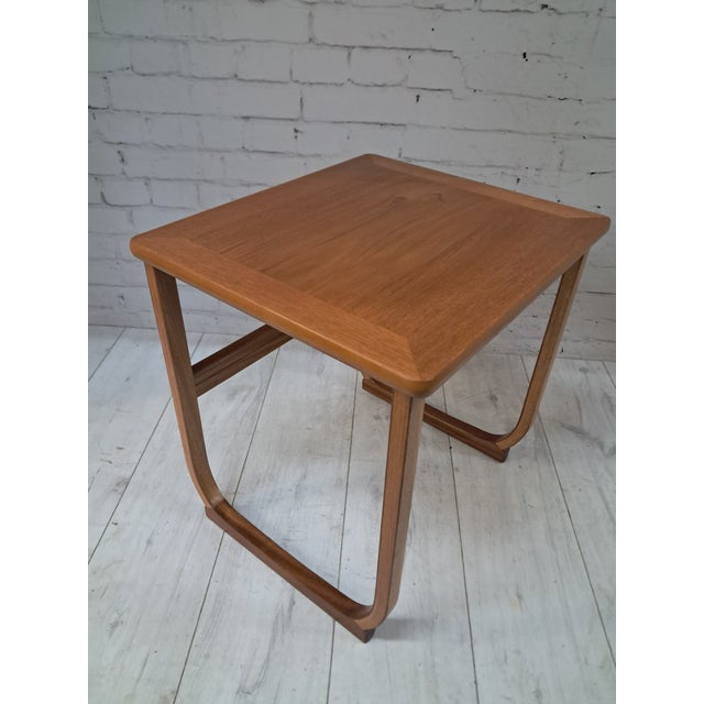 Mid-Century Modern Nesting Tables in Teak by Nathan for Parker Knoll, 1970s, Set of 3 For Sale - Image 12 of 18