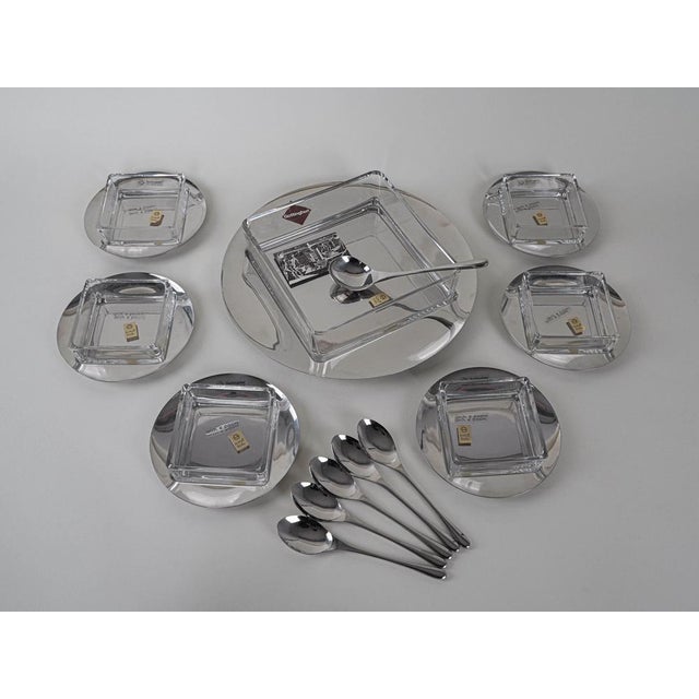 Vintage Italian Dessert Set from Gottinghen, 1970s, Set of 20 For Sale - Image 4 of 10