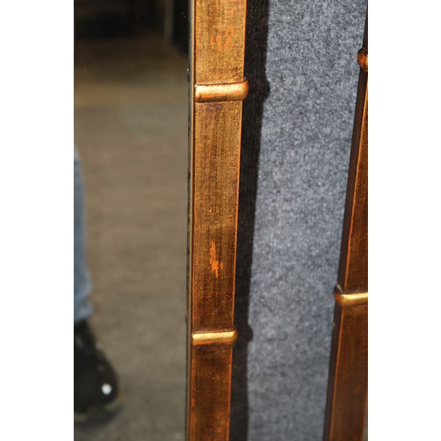 Palladio Pair 1960's Palladio Italian Gilt Mirrors For Sale - Image 4 of 6