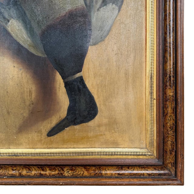 Tan 19th Century Mallard Duck Trophy Painting For Sale - Image 8 of 13
