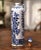 Mid 20th Century Mid-Century Dutch Blue and White Painted Faience Delft Olive Oil Bottle For Sale - Image 5 of 9