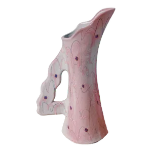1980s Ceramic Sculptural Vase by Ingrid