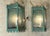 Pair of Artistic Vintage Patinated Metal Wall Lantern Sconces For Sale - Image 4 of 16