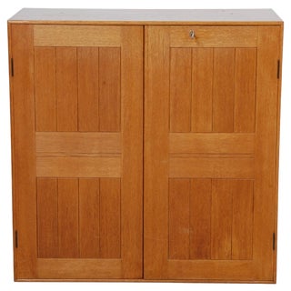 Vintage Cabinet in Oak by Mogens Koch, 1980s For Sale