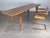 Exclusive wooden desk attributed to the important Danish designer and architect Sven Ellekaer. Ellekaer's unmistakable...