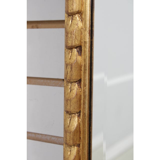 Decorative Crafts Inc Baroque Style Giltwood Wall Mirror For Sale - Image 10 of 15