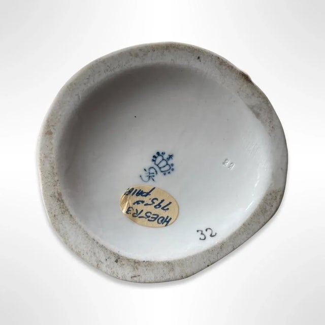 19th Century 19th Century German Sitzendorf Porcelain Figurines, Stamped Originals - Set of 3 For Sale - Image 5 of 10