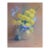 Mid 20th Century Yellow and Purple Floral Still Life Painting For Sale