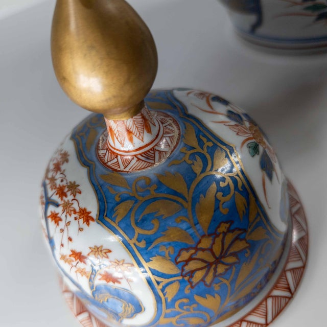 19th Century Japanese Imari Polychrome Baluster Form Vase in Chinoiserie Taste For Sale - Image 13 of 18