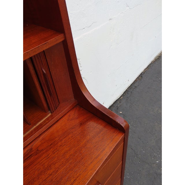 Johannes Sorth for Bornholms Møbelfabrik Bookcase With Secretary Desk 6905 For Sale - Image 11 of 18