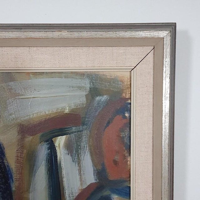 Gösta Falck, In the Circus, 1962, Oil on Canvas For Sale - Image 12 of 18
