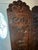 Mid-Century Modern Mid 20th Century Exquisite Indonesian Solid Teak Screen – Hand-Carved Dragons & Floral Motifs For Sale - Image 3 of 7