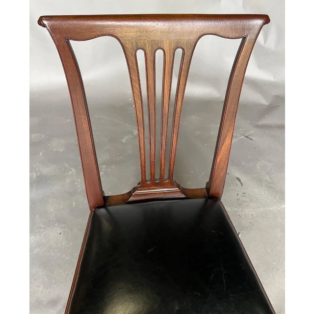 Wood Alexandria, Va Attributed 18th Century Mahogany Side Chair For Sale - Image 7 of 12