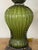 Mid-Century Modern Vintage Murano Glass Table Lamps - Barovier & Toso Style Olive Green - a Pair For Sale - Image 3 of 17
