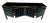 Contemporary Brass and Murano Glass Sideboard with 120 Fused Spheres from Justfurnituress SRL For Sale - Image 3 of 13
