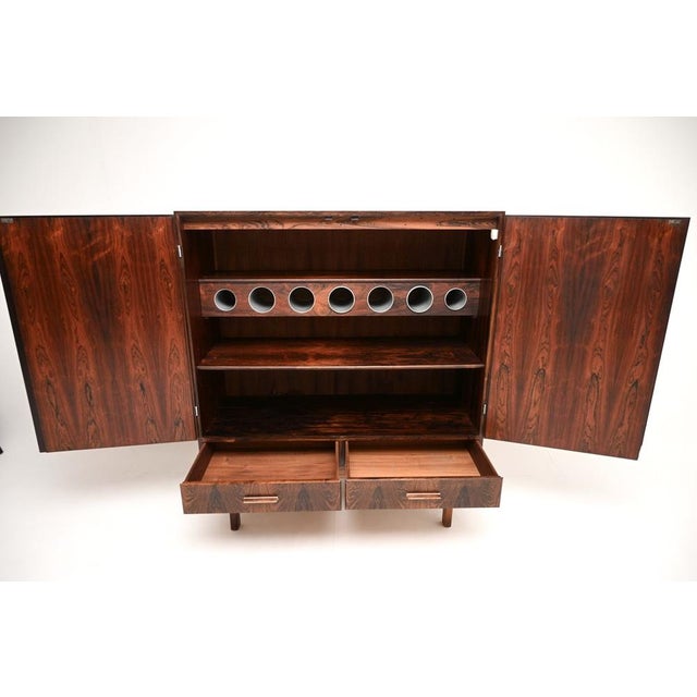 Vintage Danish Drinks Cabinet by Axel Christensen, 1960s For Sale - Image 4 of 11