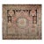 Antique Turkish Oushak Rug, Hand-Knotted Wool Pile, Mamluk Design, 6' x 7' For Sale