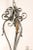 Gray French Painted Iron Six-Light Chandelier With Gilded Acanthus Leaves For Sale - Image 8 of 9