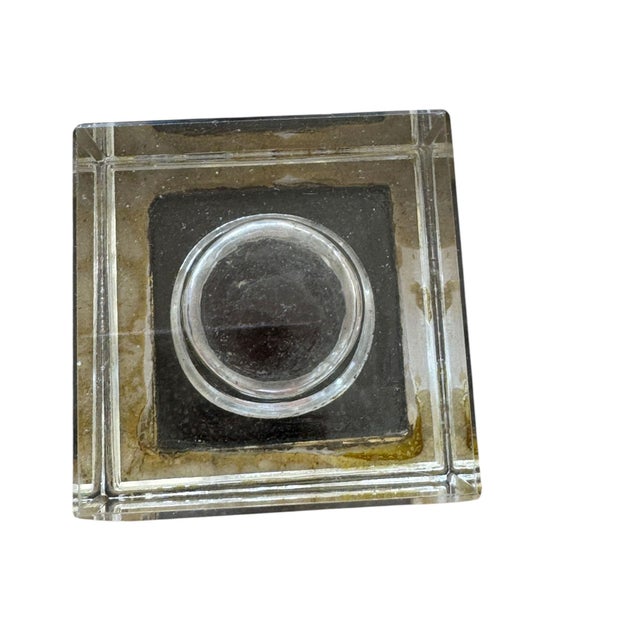 Art Deco Inkwell With Letter Rack - Two Piece Set For Sale - Image 11 of 11