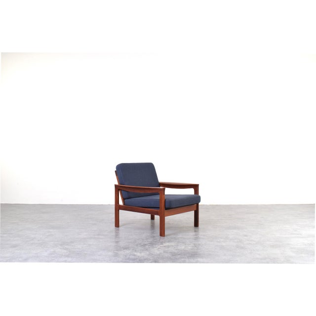 1960s Mid-Century Modern Danish Teak Lounge Chairs by Arne Vodder for Komfort, 1960s, Set of 2 For Sale - Image 5 of 17