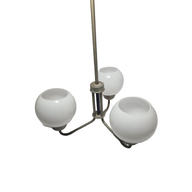1970s Postmodern Style Chandelier, Poland, 1970s For Sale - Image 5 of 13