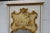 Shabby Chic Early 1900s French Painted Trumeau Wall Fireplace Large Mirror For Sale - Image 3 of 13