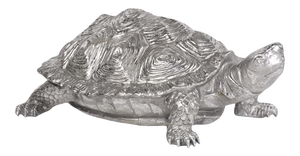 Turtle Figurine Textured Pewter from Kenneth Ludwig Chicago