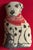 Vintage Wool Dalmatian Needlework Needlepoint Dog Pillow or Doorstop For Sale - Image 13 of 16