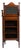 19th Century France Edwardian Brown Wood Display Cabinet For Sale