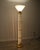 Mid-Century Modern 1960s Gaetano Sciolari Brass and Glass Cane Mid Century Modern Floor Lamp For Sale - Image 3 of 8