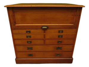 Antique Printers Chest, 1890s